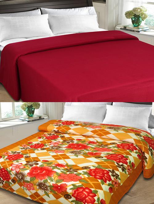christy's collection assorted blends double blanket (buy 1 get 1) - 11281849 - Very Small Image - 1