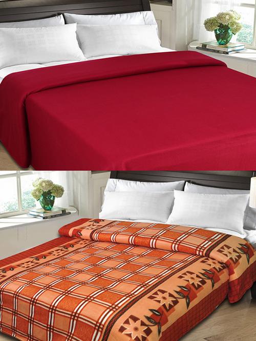 christy's collection assorted blends double blanket (buy 1 get 1) - 11281851 - Very Small Image - 1