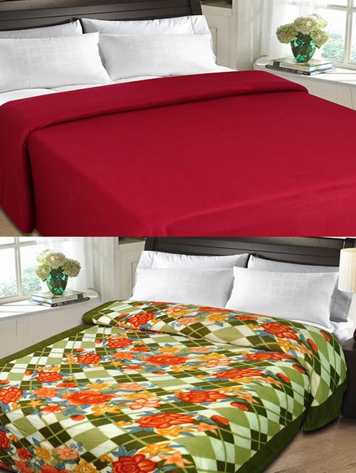 christy's collection assorted blends double blanket (buy 1 get 1) - 11281853 - Very Small Image - 1