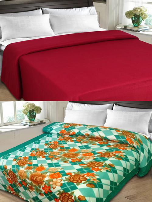 christy's collection assorted blends double blanket (buy 1 get 1) - 11281855 - Very Small Image - 1