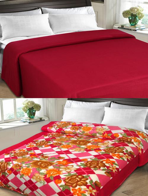 christy's collection assorted blends double blanket (buy 1 get 1) - 11281856 - Very Small Image - 1