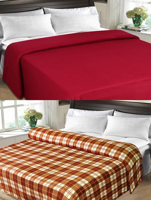 christy's collection assorted blends double blanket (buy 1 get 1) - 11281858 - Very Small Image - 1