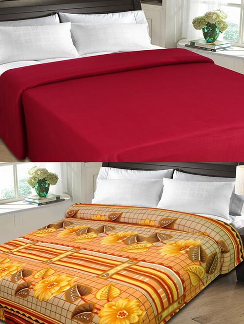 christy's collection assorted blends double blanket (buy 1 get 1) - 11281864 - Very Small Image - 1