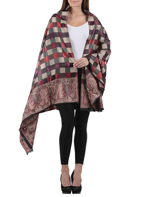 multi colored polyester stole - 11281904 - Very Small Image - 1