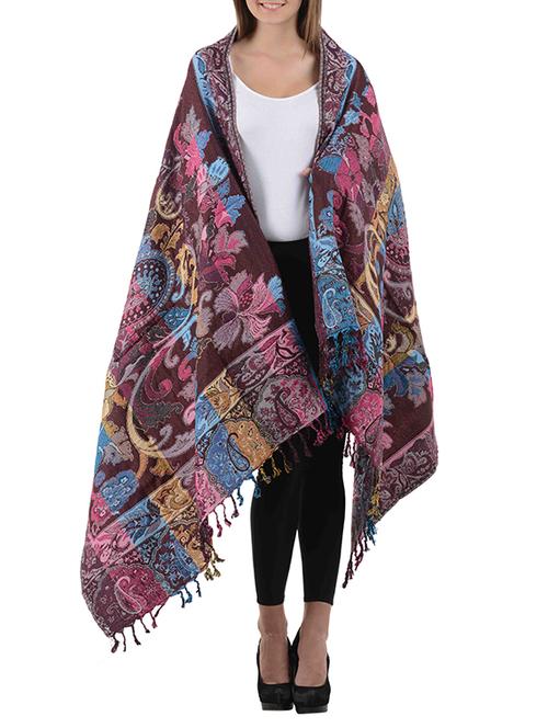 multi colored polyester stole - 11281907 - Very Small Image - 1