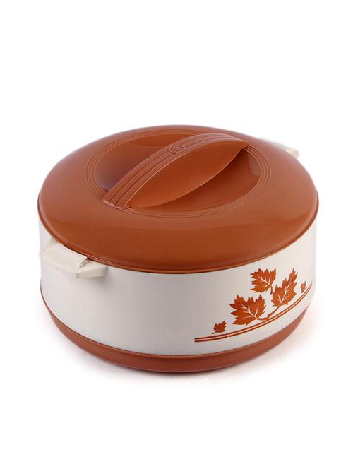 monet brown stainless steel 2.5 l insulated casserole - set of 2 - 11282171 - Very Small Image - 1