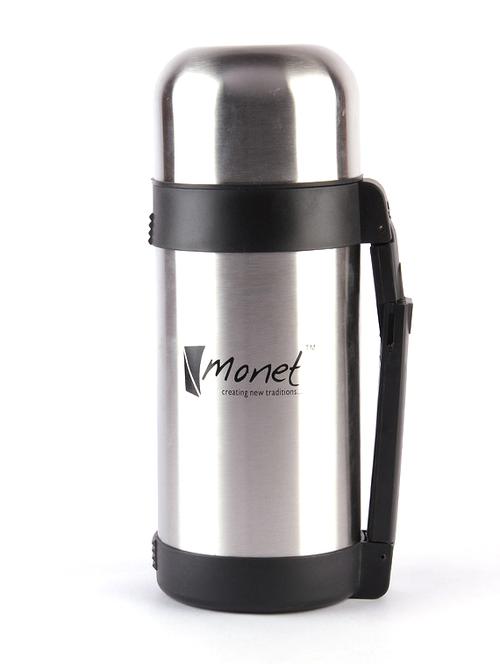 silver stainless steel bottle - 11282190 - Very Small Image - 1