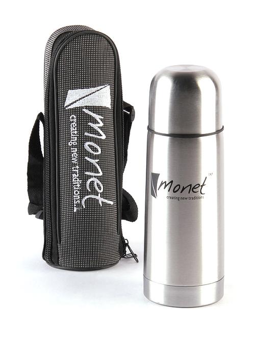 silver stainless steel bottle - 11282192 - Very Small Image - 1