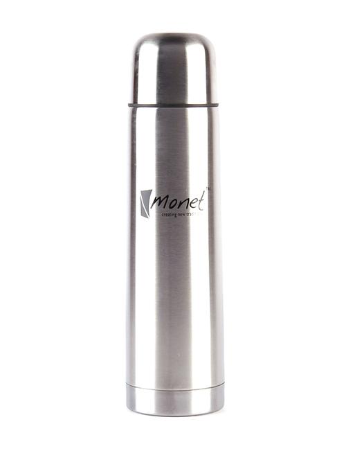 silver stainless steel bottle - 11282194 - Very Small Image - 1