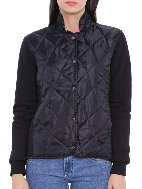 mandarin neck quilted & padded jacket - 11284533 - Very Small Image - 1