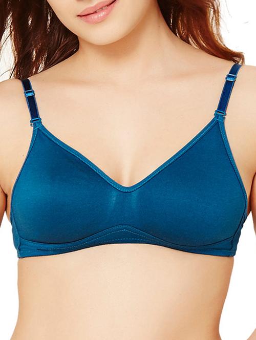 blue polyester tshirt bra - 11285169 - Very Small Image - 1