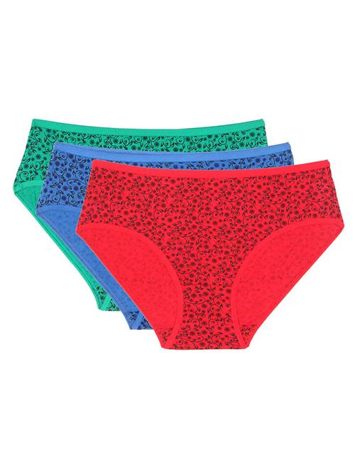 multi colored cotton hipster panty - 11285406 - Very Small Image - 1