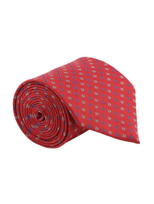 maroon polyester tie - 11294700 - Very Small Image - 1