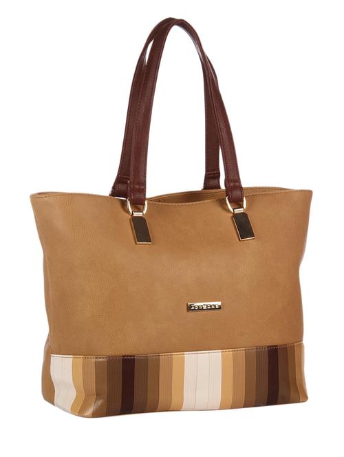 beige leatherette handbag - 11294979 - Very Small Image - 1