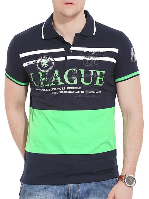 navy blue cotton tshirt - 11295223 - Very Small Image - 1