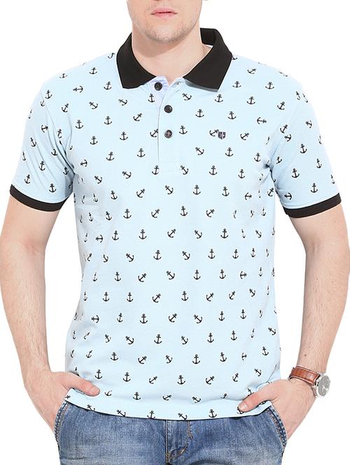light blue cotton tshirt - 11295230 - Very Small Image - 1