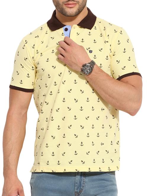 yellow cotton tshirt - 11295231 - Very Small Image - 1