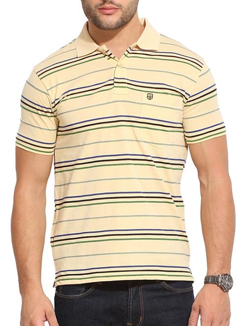 beige cotton tshirt - 11295262 - Very Small Image - 1