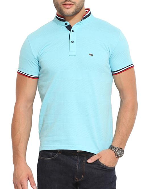 light blue cotton tshirt - 11295267 - Very Small Image - 1
