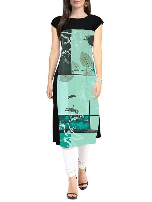 digital printed long kurta - 11300642 - Very Small Image - 1