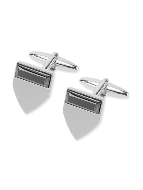 silver metal alloy cuff links - 11301124 - Very Small Image - 1