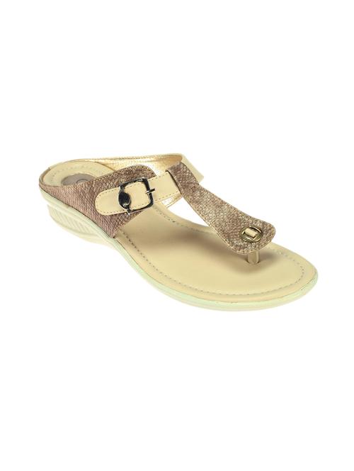 beige leatherette sandal - 11301254 - Very Small Image - 1