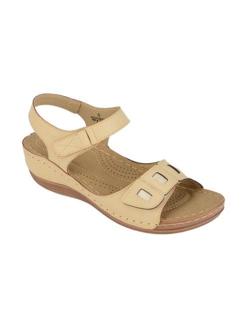 beige color, leatherette sandal - 11301264 - Very Small Image - 1