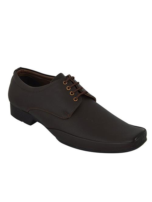 brown leather derby - 11301916 - Very Small Image - 1