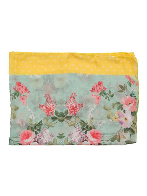 multi colored cotton stole - 11305267 - Very Small Image - 1