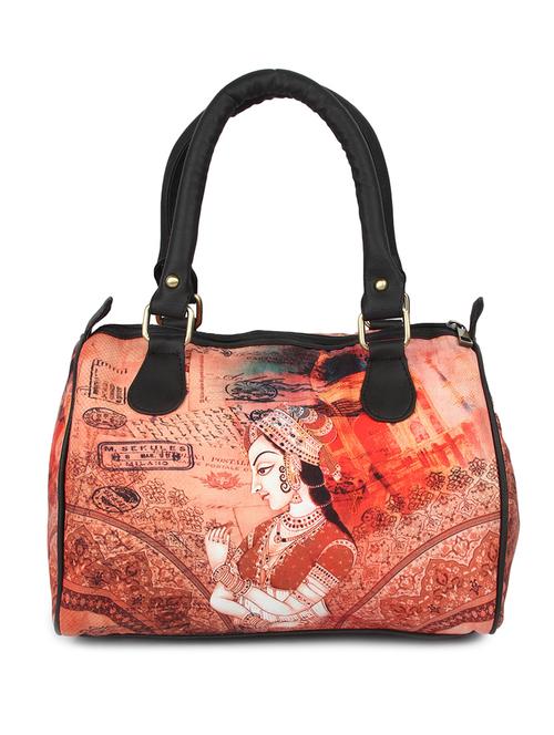 multi colored canvas handbag - 11306305 - Very Small Image - 1