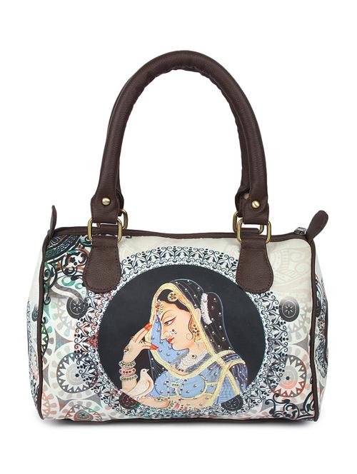 multi colored canvas handbag - 11306310 - Very Small Image - 1