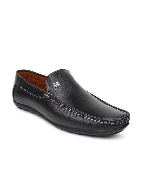 black leatherette loafer - 11310453 - Very Small Image - 1