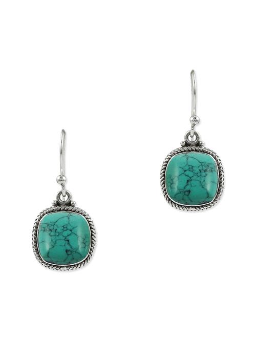silver drop earring - 11319545 - Very Small Image - 1