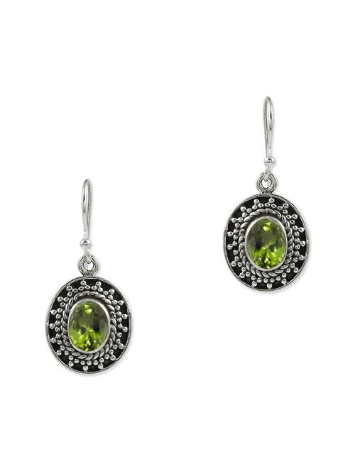 silver drop earring - 11319548 - Very Small Image - 1