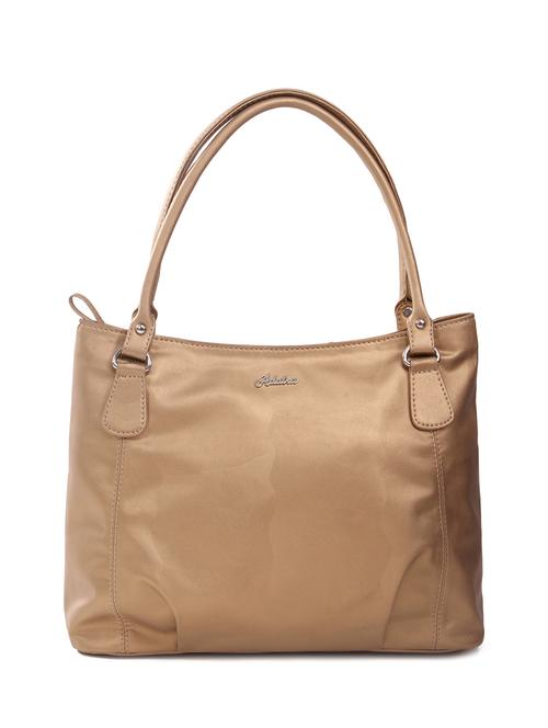 beige leatherette (pu handbag) - 11321022 - Very Small Image - 1
