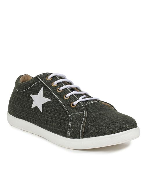 black denim lace up sneaker - 11325523 - Very Small Image - 1