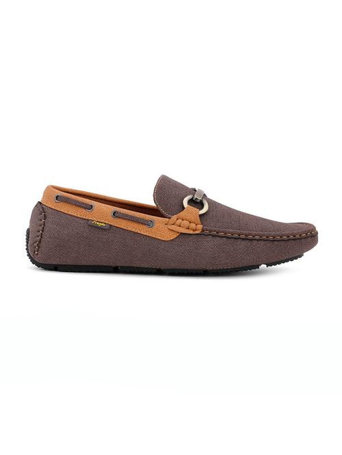 brown leatherettel loafer - 11326452 - Very Small Image - 1