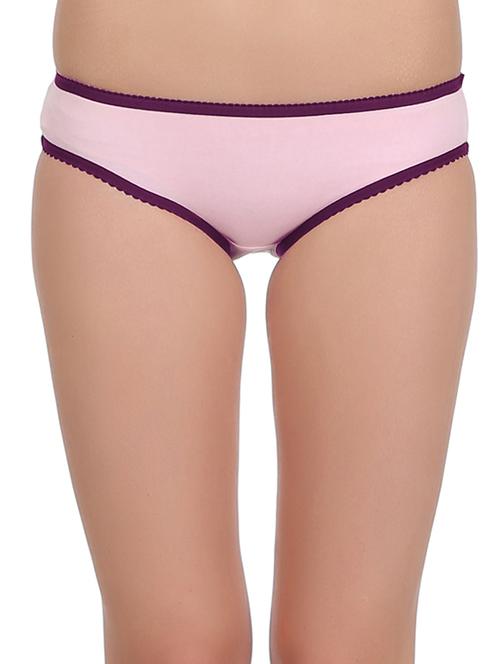 pink cotton bikini panty - 11343066 - Very Small Image - 1