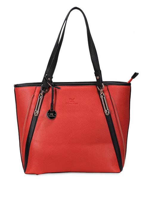 Red Leatherette Handbag - 1134351 - Very Small Image - 1