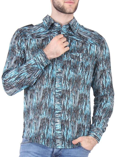multi colored cotton casual shirt - 11343856 - Very Small Image - 1