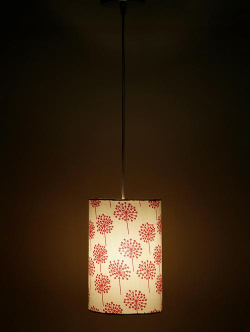 white printed handmade ceiling lamp - 1134783 - Very Small Image - 1