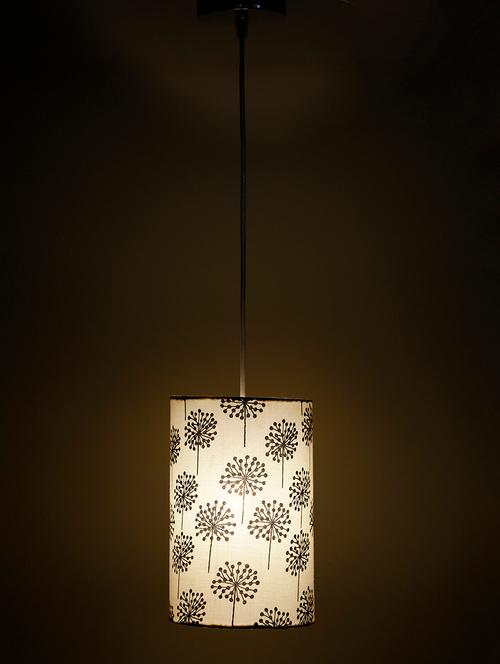 white printed handmade ceiling lamp - 1134785 - Very Small Image - 1