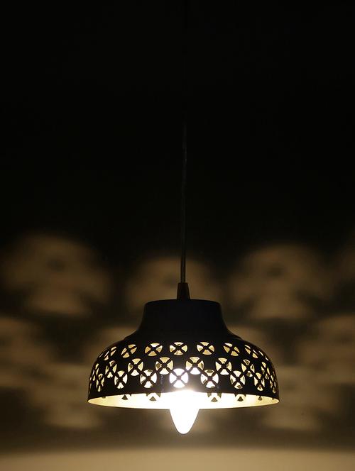 white cut-work detailed hanging lamp - 1134811 - Very Small Image - 1