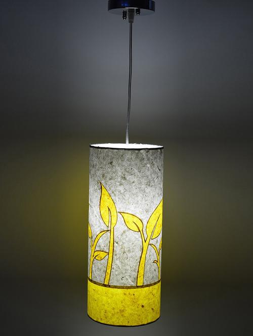 white and yellow handmade ceiling lamp - 1134979 - Very Small Image - 1