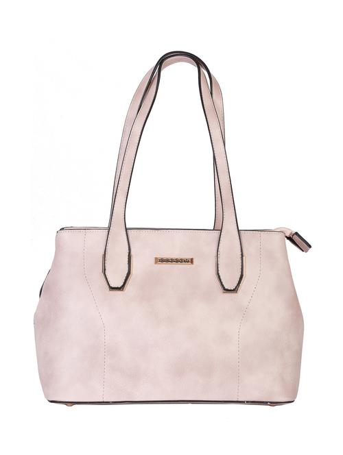 light pink faux leather handbag - 11359244 - Very Small Image - 1