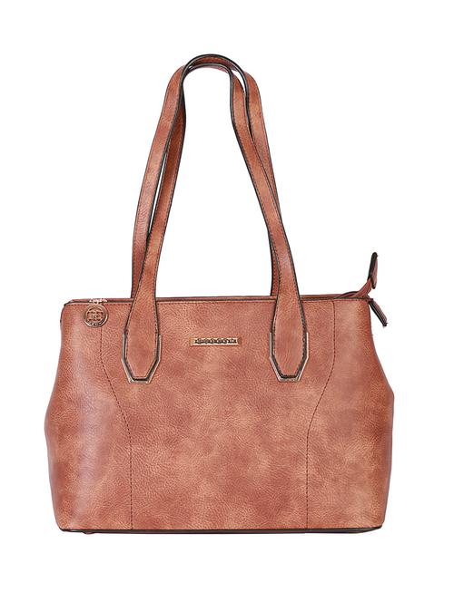 rust faux leather handbag - 11359247 - Very Small Image - 1