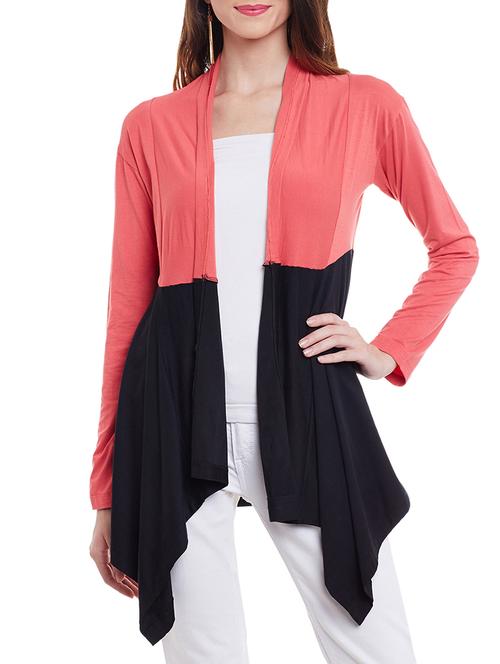 color block hosery shrug - 11360253 - Very Small Image - 1