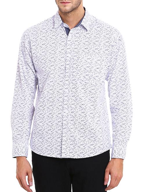 white cotton casual shirt - 11361361 - Very Small Image - 1