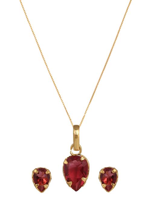 pink gold plated pendant - 11367169 - Very Small Image - 1