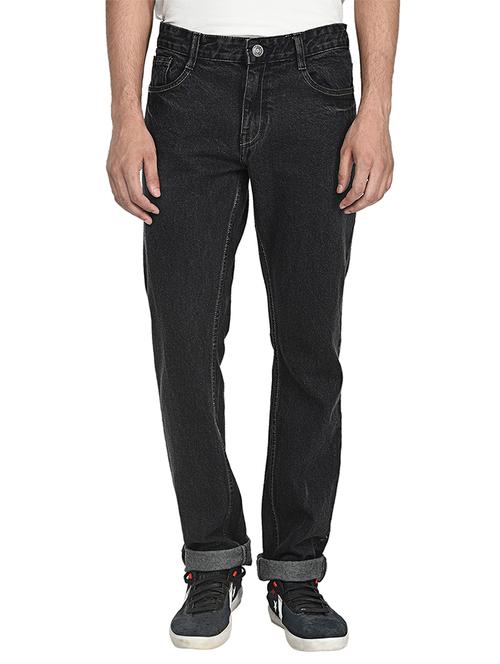 newport slim fit men black jeans - 11368851 - Very Small Image - 1